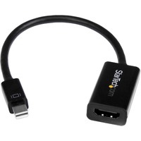 StarTech.com Mini DisplayPort to HDMI Adapter, Active Mini DP to HDMI Video Converter for Monitor/Display, 4K 30Hz, mDP to HDMI Adapter - Active Mini
