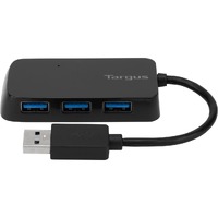 Targus USB Hub - USB - External - 4 Total USB Port(s) - 4 USB 3.0 Port(s) - PC, ChromeOS, Mac