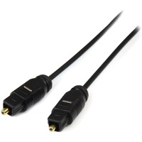 StarTech.com Digital SPDIF audio cable (optical) - TOSLINK (M) - TOSLINK (M) - fiber optic - 10 ft - Deliver high quality optical digital sound, with