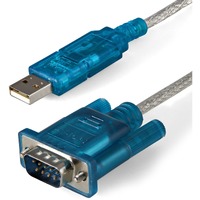 StarTech.com USB to Serial Adapter - Prolific PL-2303 - 3 ft / 1m - DB9 (9-pin) - USB to RS232 Adapter Cable - USB Serial - 1 x 9-pin DB-9 RS-232 - -