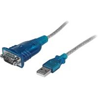StarTech.com USB to Serial Adapter - Prolific PL-2303 - 1 port - DB9 (9-pin) - USB to RS232 Adapter Cable - USB Serial - 1 x 9-pin DB-9 RS-232 Serial