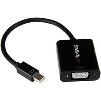 StarTech.com Mini DisplayPort to VGA Adapter, Active Mini DP to VGA Converter, 1080p Video, mDP 1.2 to VGA Monitor Adapter Dongle - 1 x 20-pin Mini -