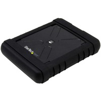 StarTech.com Drive Enclosure SATA - USB 3.0 Micro-B Host Interface - UASP Support External - Black - Hot Swappable Bays - 1 x HDD Supported - 1 x SSD
