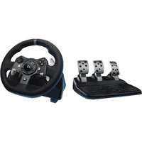 Logitech Driving Force G920 Gaming Steering Wheel - Cable - USB - Xbox One, PC