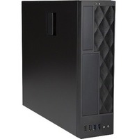 In Win CE052 Computer Case - Micro ATX, Mini ITX Motherboard Supported - Small - Black - 4 x Bay(s) - 1 x 90 mm x Fan(s) Installed - 1 x 300 W - - 1