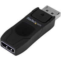 StarTech.com DisplayPort to HDMI Adapter, 4K 30Hz Compact DP 1.2 to HDMI 1.4 Video Converter, Passive DP++ to HDMI Monitor/Display Adapter - 1 x 1.2