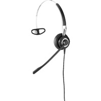 Jabra BIZ 2400 II QD Wired Over-the-head Mono Headset - Monaural - Supra-aural - 300 Hz to 3.40 kHz - Noise Cancelling Microphone - Quick Disconnect