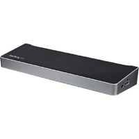 StarTech.com Triple Monitor USB 3.0 Docking Station for Laptops - Mac & Windows - USB Fast Charge Port - Up to 4K - USB3DOCKH2DP