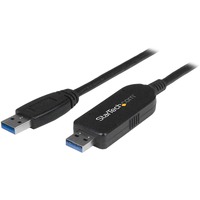 StarTech.com USB 3.0 Data Transfer Cable for Mac and Windows - Fast USB Transfer Cable for Easy Upgrades - 2m (6ft) - Quickly and easily transfer all