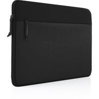 Incipio Carrying Case (Sleeve) Tablet - Black - Vegan Leather, Faux Fur, Nylon Body