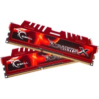 G.SKILL RipjawsX RAM Module - 16 GB (2 x 8GB) - DDR3-1600/PC3-12800 DDR3 SDRAM - 1600 MHz - CL10 - 1.50 V - Non-ECC - Unbuffered - 240-pin - DIMM -