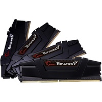 G.SKILL Ripjaws V RAM Module - 64 GB (4 x 16GB) - DDR4-3200/PC4-25600 DDR4 SDRAM - 3200 MHz - CL16 - 1.35 V - Non-ECC - Unbuffered - Lifetime
