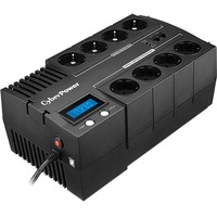 CyberPower BRICs LCD BR1200ELCD Line-interactive UPS - 1.20 kVA/720 W - Brick - 8 Hour Recharge - 220 V AC Input - 230 V AC Output - 8 x FR/Schuko