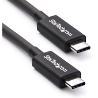 StarTech.com 2m (6.6ft) Thunderbolt 3 Cable, 20Gbps, 100W PD, 4K Video, Thunderbolt-Certified, Compatible w/ TB4/USB 3.2/DisplayPort - 2m (6.6ft) 3 -