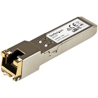 StarTech.com SFP (mini-GBIC) - 1 x RJ-45 1000Base-T Network LAN - For Data Networking - Twisted PairGigabit Ethernet - 1000Base-T - Hot-pluggable,