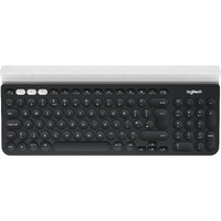 Logitech K780 Keyboard - Wireless Connectivity - USB Interface - QWERTY Layout - White - Bluetooth - Desktop Computer, Smartphone, Tablet - Mac, iOS