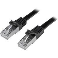 StarTech.com 5m Cat6 Patch Cable - Shielded (SFTP) Snagless Gigabit Network Patch Cable - Black - Deliver high-performance Gigab