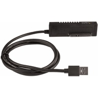 StarTech.com SATA to USB Cable - USB 3.1 10Gbps - 2.5 / 3.5 SATA SSD HDD - SATA to USB Adapter Cable - USB 3.1 to SATA Cable - 1