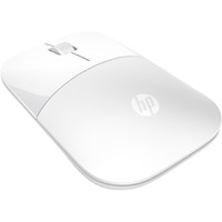 HP Z3700 Mouse - Radio Frequency - USB - Blue LED - 3 Button(s) - White - Wireless - 1200 dpi - Scroll Wheel - Symmetrical