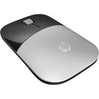 HP Z3700 Mouse - Radio Frequency - USB - Blue LED - Silver - Wireless - 1200 dpi - Scroll Wheel - Right-handed