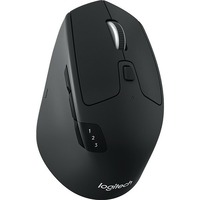 Logitech M720 Mouse - Bluetooth/Radio Frequency - USB - Optical - 8 Button(s) - Wireless - 1000 dpi - Tilt Wheel - Right-handed