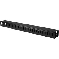 StarTech.com Vertical Cable Organizer with Finger Ducts - Vertical Cable Management Panel - Rack-Mount Cable Raceway - 20U - 3 ft. - Duct Panel - mm