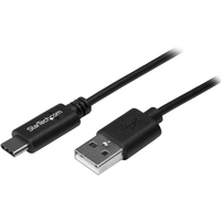 StarTech.com USB C to USB Cable - 6 ft / 2m - USB A to C - USB 2.0 Cable - USB Adapter Cable - USB Type C - USB-C Cable - First End: 1 x 4-pin USB A