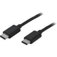 StarTech.com 2m 6 ft USB C Cable - M/M - USB 2.0 - USB-IF Certified - USB-C Charging Cable - USB 2.0 Type C Cable - First End: 1 x 24-pin USB 2.0 C -