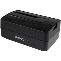 StarTech.com Single Bay USB 3.1 / eSATA to SATA Hard Drive Docking Station, USB 3.1 (10 Gbps)/eSATA Hard Drive Dock, 2.5/3.5" SATA HDD/SSD - Hard USB