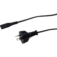 LEGEND Standard Power Cord - 2 m - Australia - For Notebook - AC Power / IEC 60320 C7 - 230 V AC2.50 A - Black