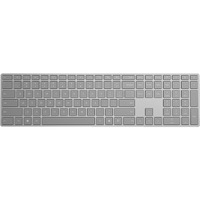Microsoft Surface Keyboard - Wireless Connectivity - QWERTY Layout - Grey - Bluetooth Volume Control Hot Key(s) - Mac, Android, Windows