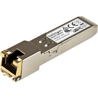 StarTech.com SFP (mini-GBIC) - 1 x RJ-45 10/100/1000Base-T Network LAN - 1 Pack - For Data Networking, Optical Network - Twisted