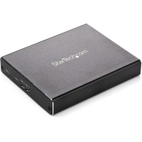 StarTech.com 2 x Total Bays DAS Storage System Portable - TAA Compliant - M.2 - USB 3.1 (Gen 2) - Serial ATA/600 Controller - 0,