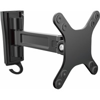 StarTech.com Wall Mount Monitor Arm, Single Swivel, For VESA Mount Monitors / Flat-Screen TVs up to 34" (33.1lb/15kg), Monitor Wall Mount - Save by &