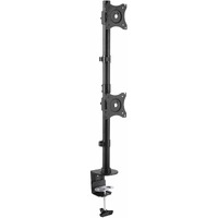 StarTech.com Desk Mount Dual Monitor Mount, Vertical, Steel Dual Monitor Arm, For VESA Mount Monitors up to 27" (22lb/10kg), Adjustable - Save and by