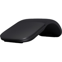 Microsoft Surface Arc Mouse - Bluetooth - USB - BlueTrack - 2 Button(s) - Black - Wireless - 1000 dpi - Scroll Plane - Symmetrical