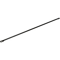 StarTech.com Horizontal Cable Lacing Bar for Racks - Horizontal Cable Manager - 10 Pack - Cable Management Bar - 485.1 mm Length - 1U Height - Steel