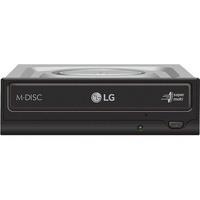 LG GH24NSD1 DVD-Writer - Internal - OEM - Black - DVD-RAM/RW Support - 48x CD Read/48x CD Write/24x CD Rewrite - 16x DVD Read/24x DVD -