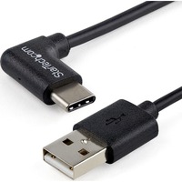 StarTech.com 1m 3ft USB to USB C Cable - Right Angle USB Cable - M/M - USB 2.0 Cable - USB Type C - USB A to USB C Cable - First End: 1 x 4-pin USB A