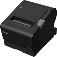 Epson TM-T88VI Direct Thermal Printer - Monochrome - Receipt Print - Ethernet - USB - Bluetooth - Near Field Communication (NFC) - 350 mm/s Mono -