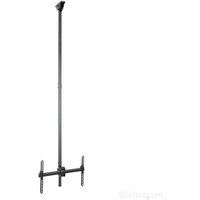 StarTech.com TV Ceiling Mount, Full-Motion Hanging Single Screen Vesa Mount for 32"-75" TVs / Displays - Height Adjustable Teles
