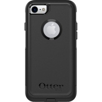 OtterBox Commuter Case for Apple iPhone 6, iPhone 6s, iPhone 7, iPhone 8 Smartphone - Black - 1 - Damage Resistant, Shock Resistant, Impact Bump -