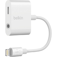 Belkin Rockstar Lightning/Mini-phone Audio/Power/Data Transfer Cable - Cable for Headphone, Speaker, Microphone, Remote Control, Audio Device, iPad -