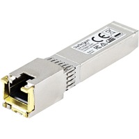 StarTech.com SFP+ - 1 x RJ-45 Duplex 10GBase-T Network LAN - For Data Networking - Twisted Pair10 Gigabit Ethernet - 10GBase-T - Hot-pluggable,