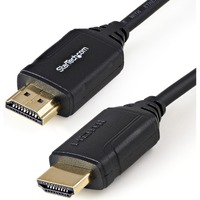 StarTech.com 1.6ft/50cm Premium Certified HDMI 2.0 Cable with Ethernet, High Speed Ultra HD 4K 60Hz HDMI Cable HDR10 UHD HDMI Monitor Cord - First 1