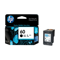 HP 60 Original Inkjet Ink Cartridge - Black Pack - 200 Pages