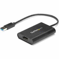 StarTech.com USB to DisplayPort Adapter - USB to DP 4K Video Adapter - USB 3.0 - 4K 30Hz - Use this USB to DP 4K video card to connect a DisplayPort