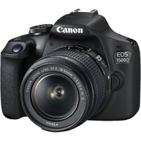 Canon EOS 1500D 24.1 Megapixel Digital SLR Camera with Lens - 18 mm - 55 mm - CMOS Sensor - Autofocus - 7.6 cm (3")LCD - Optical Viewfinder - 3.1x -