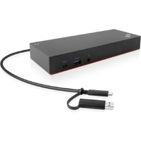 Lenovo USB Type C Docking Station for Notebook - 3840 x 2160 - 6 x USB Ports - 2 x USB 2.0 - USB Type-C - 2 x HDMI Ports - HDMI - 2 x DisplayPorts -