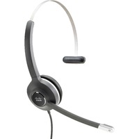 Cisco 531 Wired Over-the-head Mono Headset - Monaural - Supra-aural - 90 Ohm - 50 Hz to 18 kHz - Electret, Condenser, Uni-directional Microphone - -